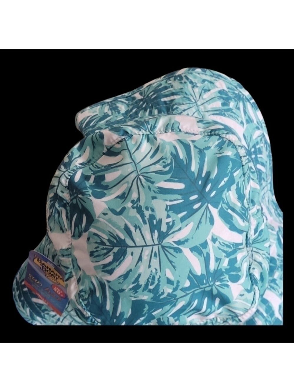 BANANA Boat | Unisex Sun Hat Blue Palms OS - Picture 7 of 16